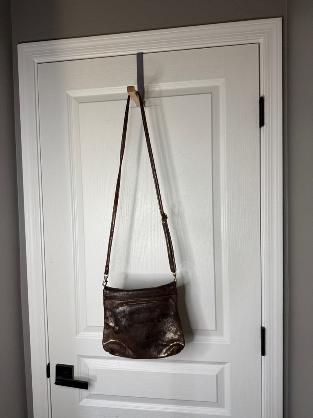 Hammitt Metallic Brown Crossbody Bag - Picture 6 of 10